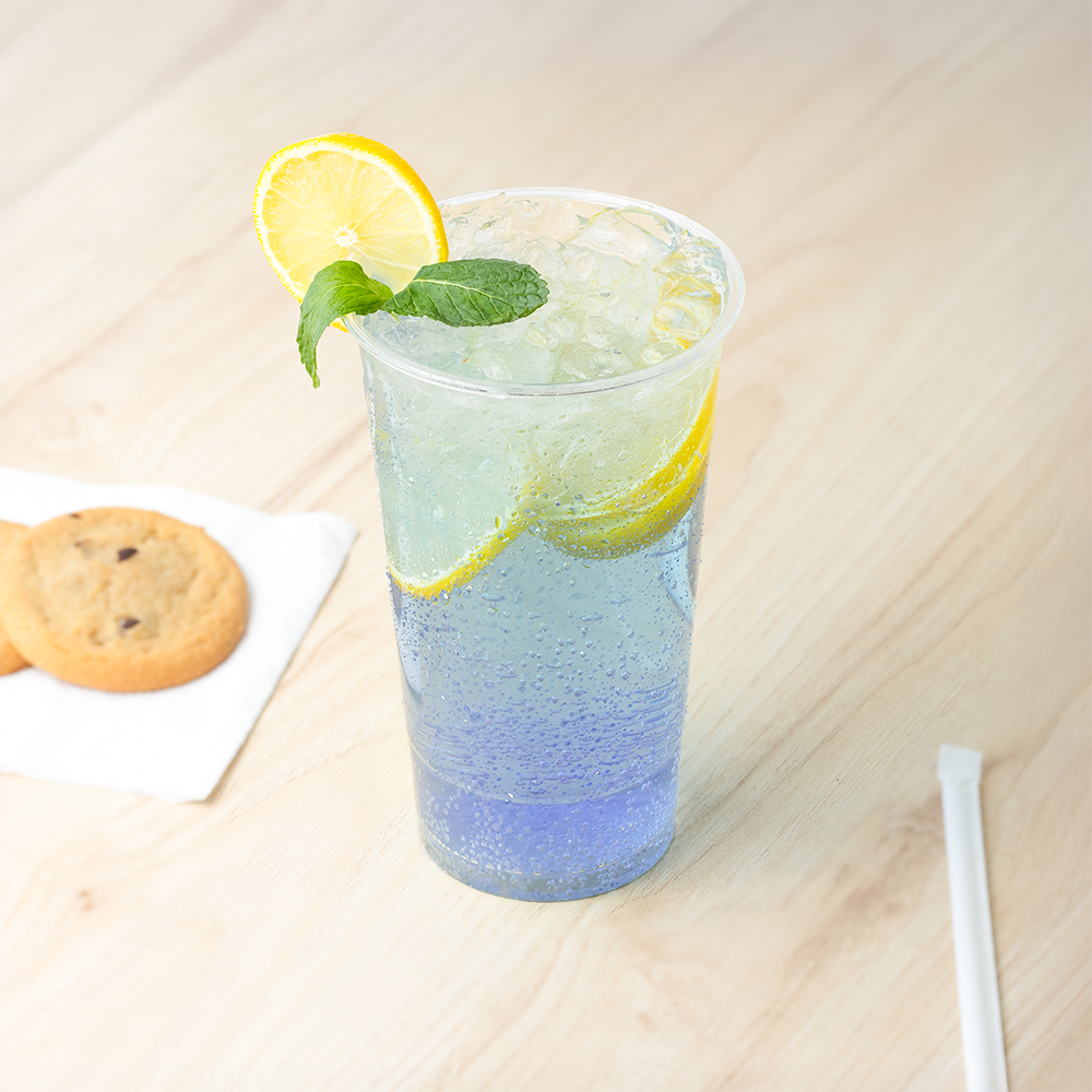 32 oz Clear PET Plastic Cups - Disposable - 300/Case