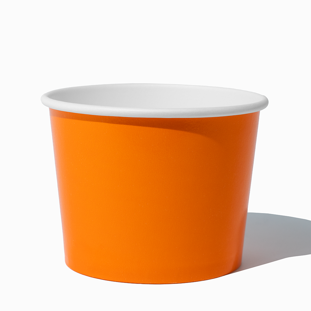 UNIQ 16 oz Double-Poly Coated Paper Food Cups - 1000/Case