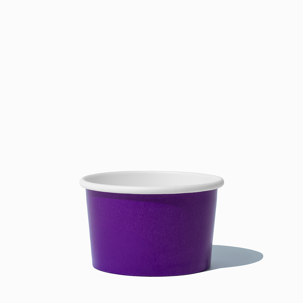 UNIQ 4 oz Double-Poly Coated Paper Food Cups - 1000/Case