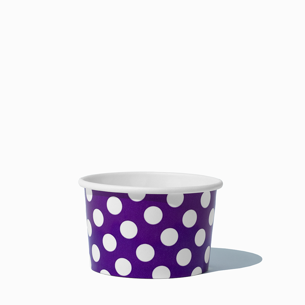 UNIQ 4 oz Double-Poly Coated Paper Food Cups - 1000/Case
