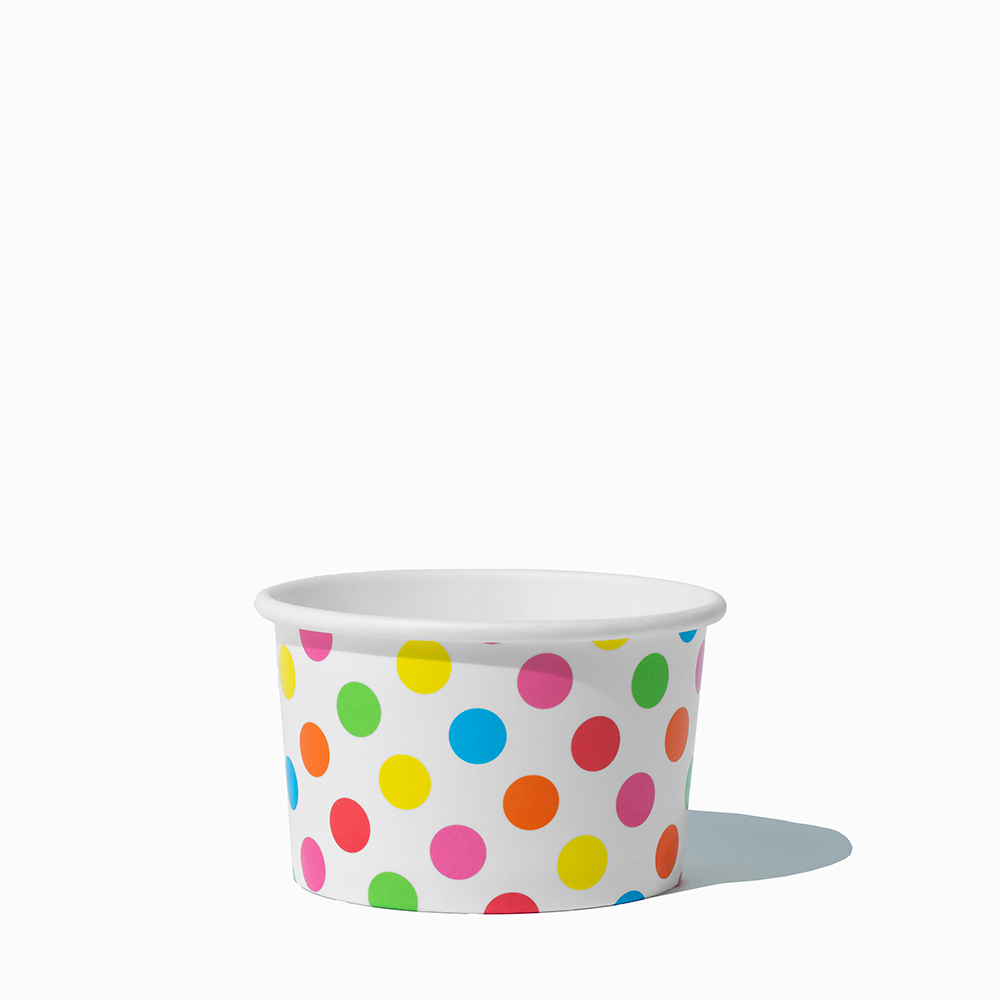 UNIQ 4 oz Double-Poly Coated Paper Food Cups - 1000/Case