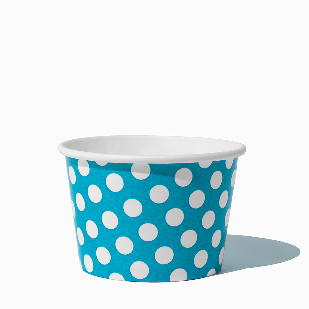 UNIQ 8 oz Double-Poly Coated Paper Food Cups - 1000/Case