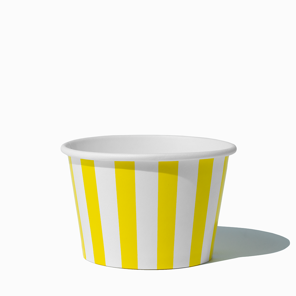 UNIQ 8 oz Double-Poly Coated Paper Food Cups - 1000/Case