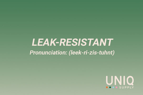 Leak-resistant illustration