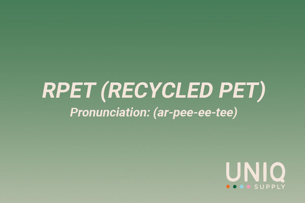 RPET (Recycled PET) illustration