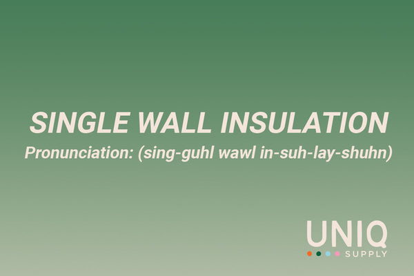 Single Wall Insulation illustration