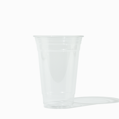 20 oz Clear PET Plastic Cups - Disposable - 1000/Case