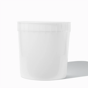 Translucent Ice Cream Tubs