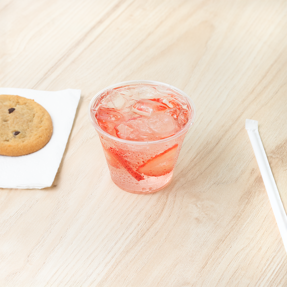 9 oz Clear PET Plastic Cups - Disposable - 1000/Case