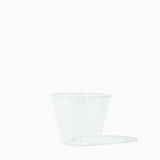 9 oz Clear PET Plastic Cups - Disposable - 1000/Case