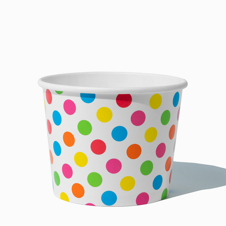UNIQ 12 oz Double-Poly Coated Paper Food Cups - 1000/Case