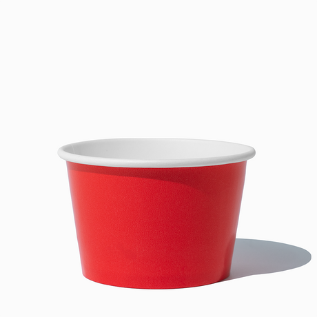 UNIQ 8 oz Double-Poly Coated Paper Food Cups - 1000/Case