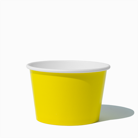 UNIQ 8 oz Double-Poly Coated Paper Food Cups - 1000/Case