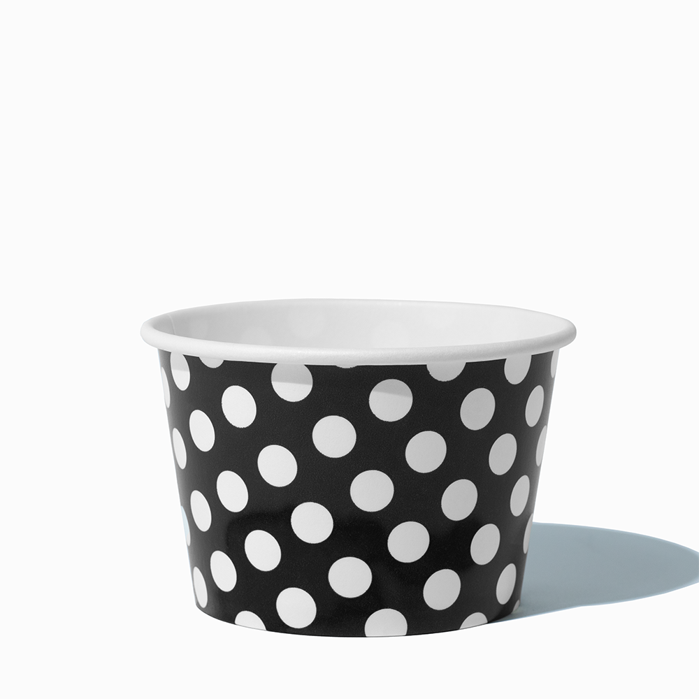 UNIQ 8 oz Double-Poly Coated Paper Food Cups - 1000/Case