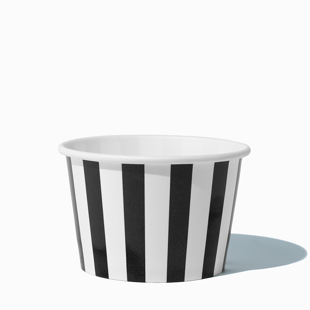 UNIQ 8 oz Double-Poly Coated Paper Food Cups - 1000/Case