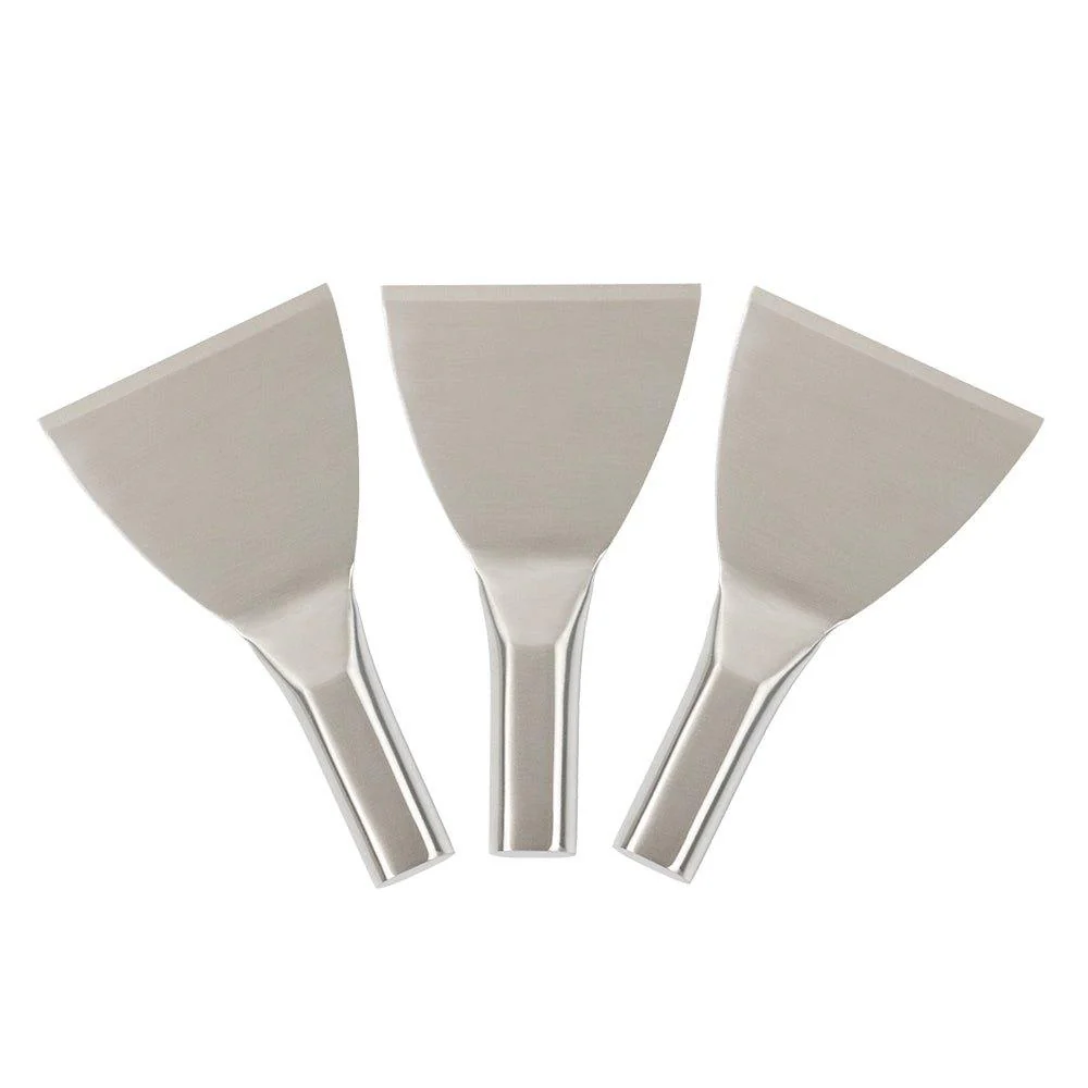 Stainless Steel Rolled Ice Cream Scraper - 3 Pack
