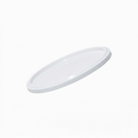 Plastic Ice Cream Tub Lids - 10 Count